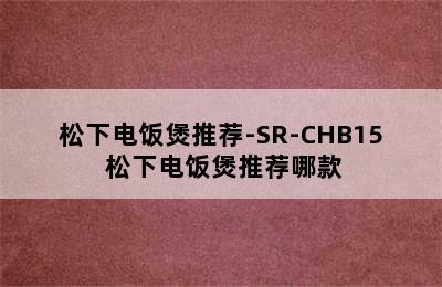 松下电饭煲推荐-SR-CHB15 松下电饭煲推荐哪款